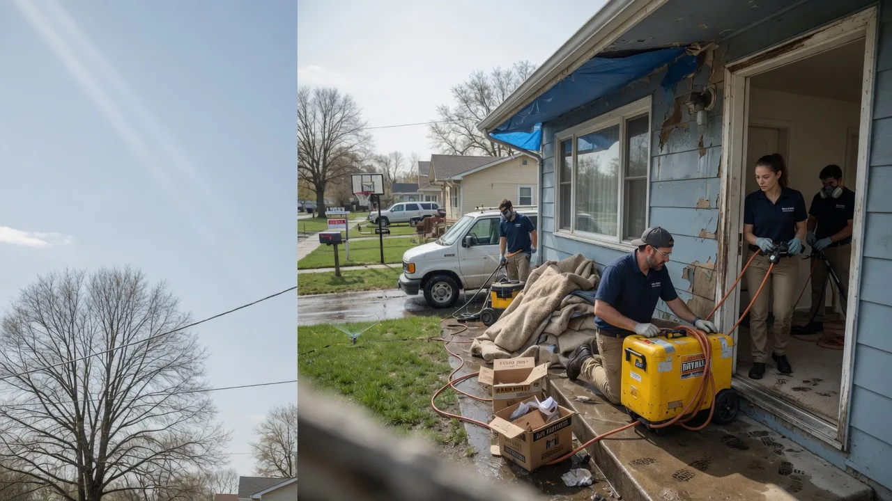 Basement Flood Cleanup in Holliday, MO near me
